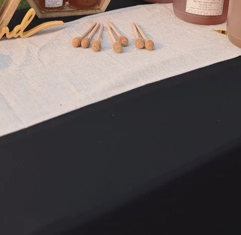 Honey Dipper, Turned wood