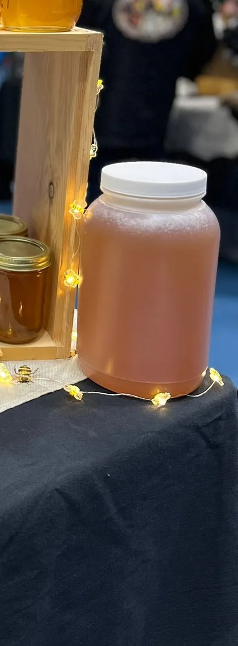 Raw Honey, Gallon jar